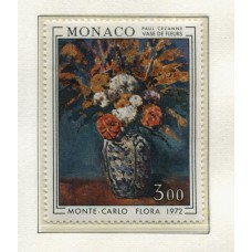 MONACO 1972 Yv. 886 ESTAMPILLA MINT FLORES 5 Euros